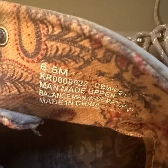 Kork-Ease Charcoal Lace-Up Ankle Boots Size 6.5 - Picture 5 of 5